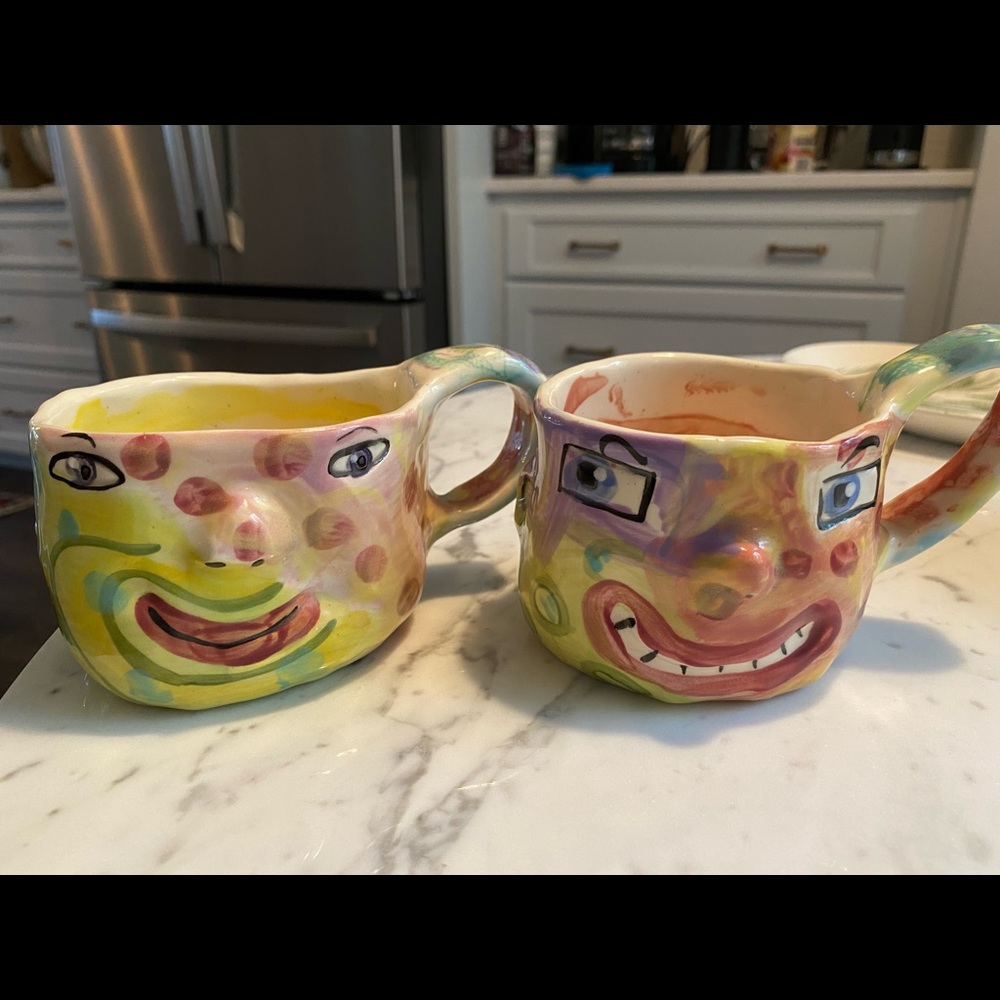 Folk Art Mugs (Set)